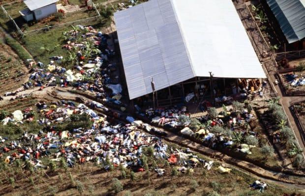 Trumps faithful after enjoying a glass of Kool-Aide to celebrate the CV19 vaccine Trump announced in late October