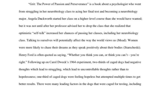 What adjustments should I make to my English assignment?