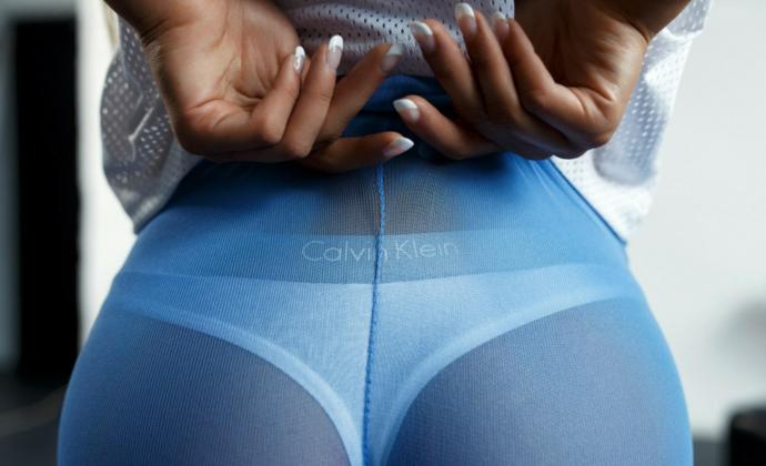 What Do You Think Of These White Calvin Klein Bottoms?