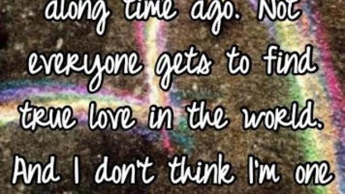 Do you believe Love is meant for everyone?