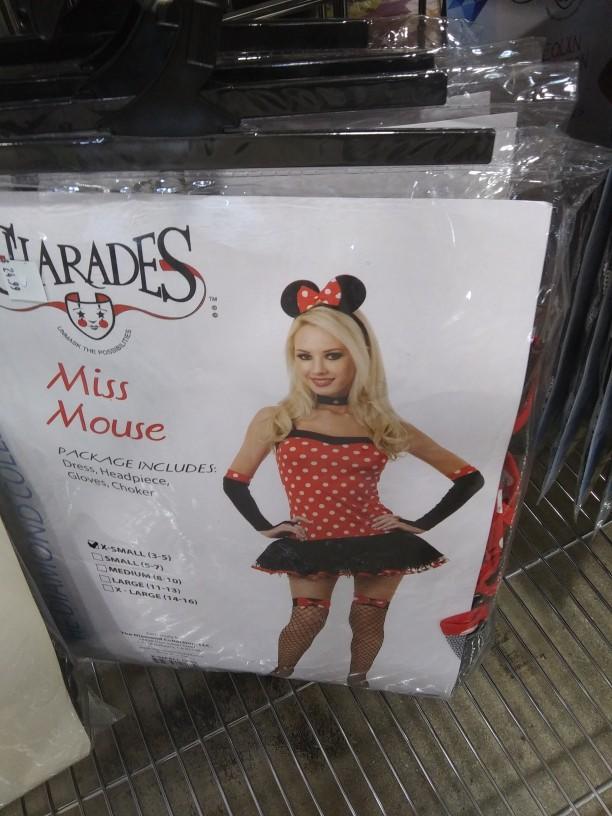 Which female costume from charades looks the most interesting?