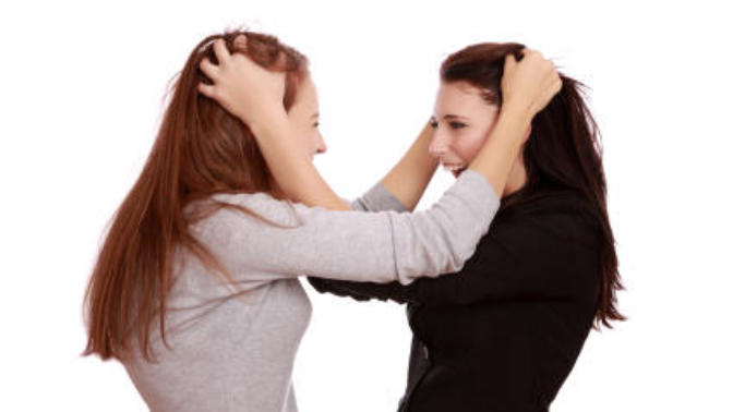 What's the most common form of Girl fighting?