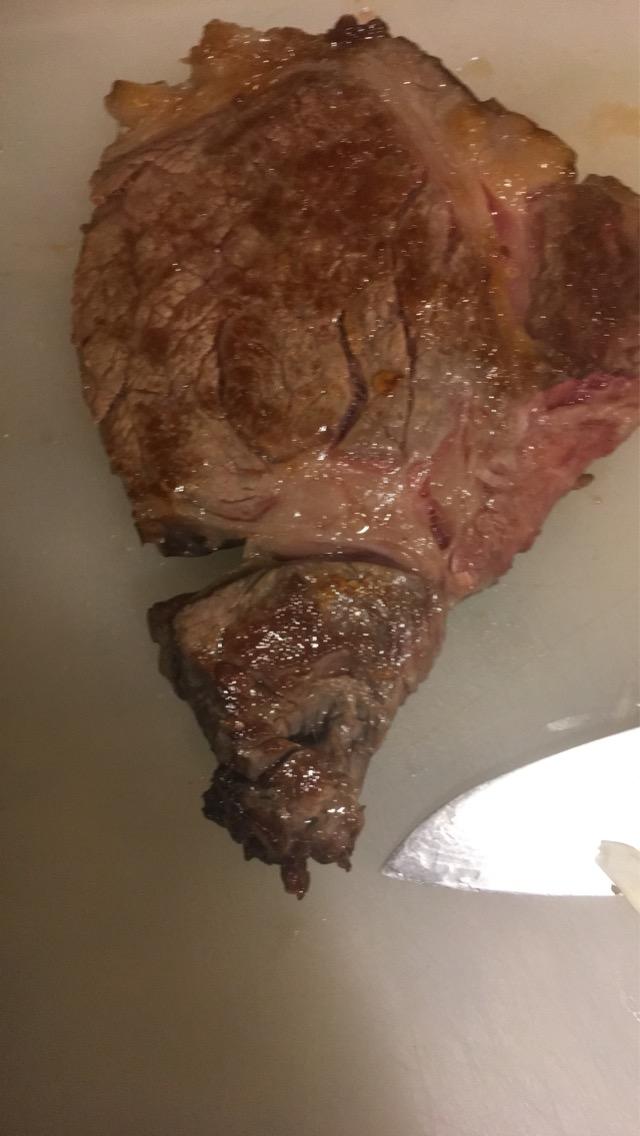 What do you think about this rib eye sandwich?