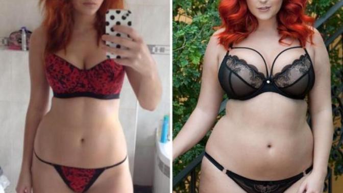 Have you met girls who look better after they put on some weight? If yes, could you describe how it improved their looks?