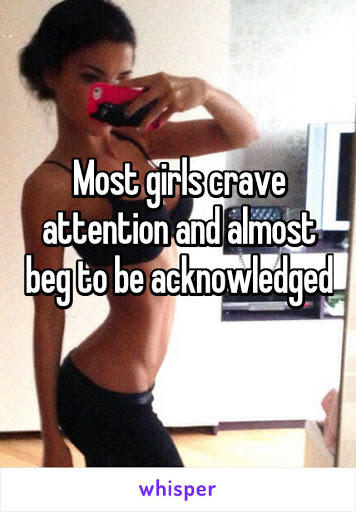 Do girls Get Off on the attention they get from guys?
