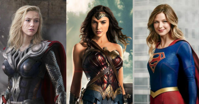 Is portraying women as superheroes in cinema influenced by Hollywoods feminist elite to portray women as superior to men?