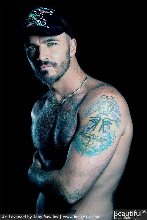 Handsome, masculine man.