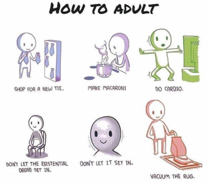What was the first thing you did that actually made you feel like an adult?