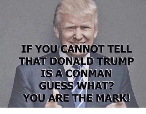 A loser is someone who supported trump in 2016. A sucker is someone who still supports trump?