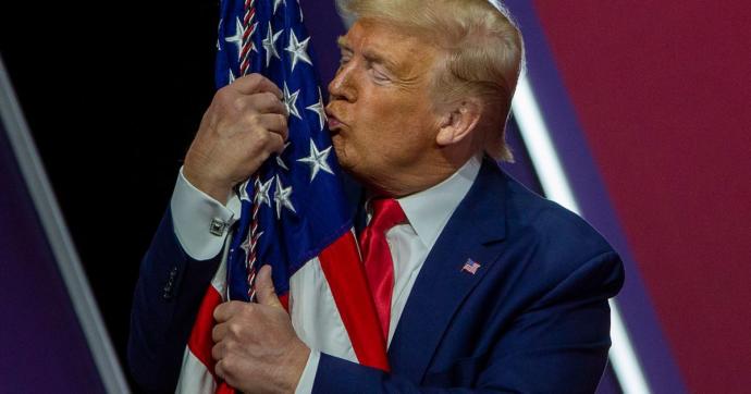 If this flag had a pu$$y, it would be stuffed, wrist-deep, with a tiny, orange hand.