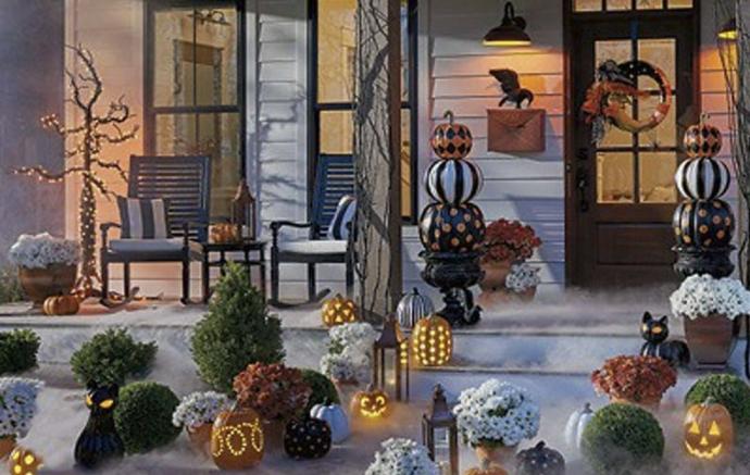 Out of these 7 options, which is your favorite outdoor halloween decorations?