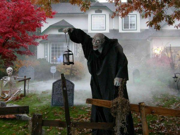 Out of these 7 options, which is your favorite outdoor halloween decorations?