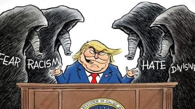 Why does Trump continue to lie and deny and divide the country when he wants to get reelected?