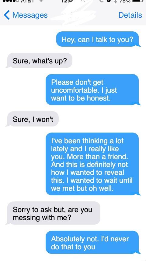 I finally told him! he didn’t reply after this?