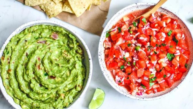 Which do you like dipping your chips in more: cheese, guac, or salsa?