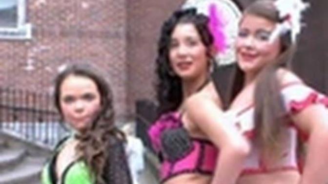 Do you know that these people are super religious and they let their daughters dress like this?