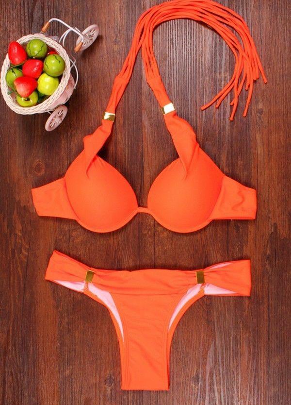 Have you ever heard of a padded bikini top?