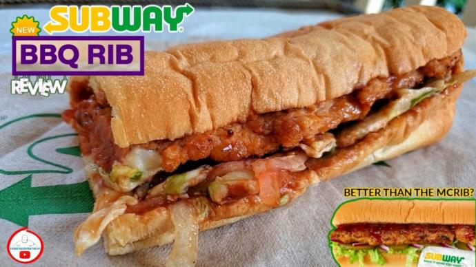 Have you ever heard of the bbq rib sub from subway?