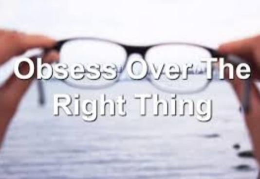What If Anything Do You Over Obsess Or Over Stress About?