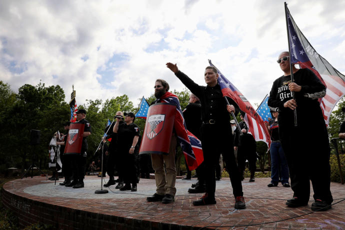 How again is white nationalism considered a major national security threat in America?