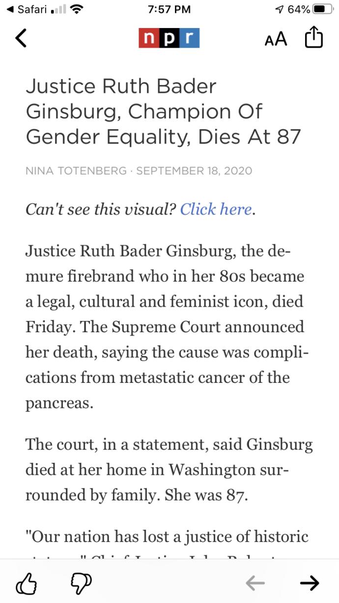 Is the mainstream marxist media going to freak out now that Ruth Bader Ginsburg has died?