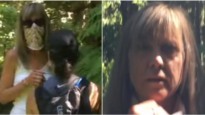 Is the mask with sunglasses a Karen look?