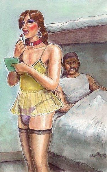 Why are they letting guys dress like girls now in prisons? Do you think its a good thing?