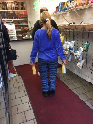 Could you go out in public to meet a friend, go to Starbucks or go shopping right after rolling out of bed without changing your outfit?