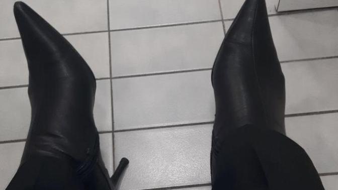 Are Leather High Heel Boots Slutty/Inappropriate?