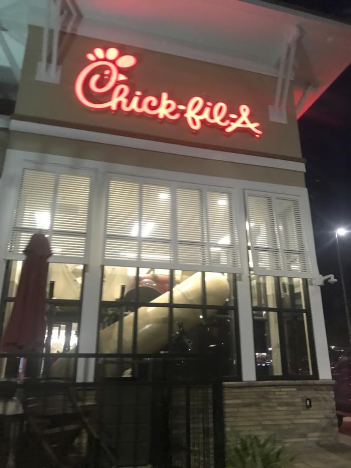 A host a chick fil a said “my pleasure” to me in a very slow sensual manner but im too shy to act on it?