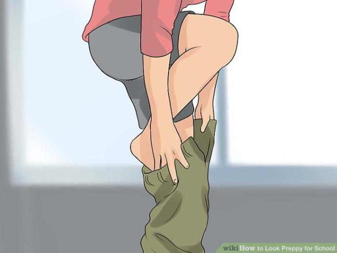 When yourre putting on your panties, briefs, boxers, pants, skirts or shorts, which foot goes in first?