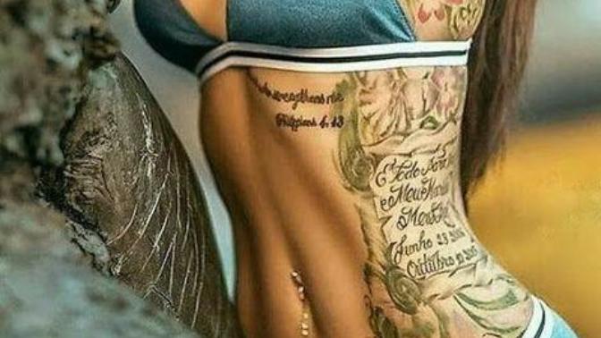 Do you like girls with elaborate tattoos?