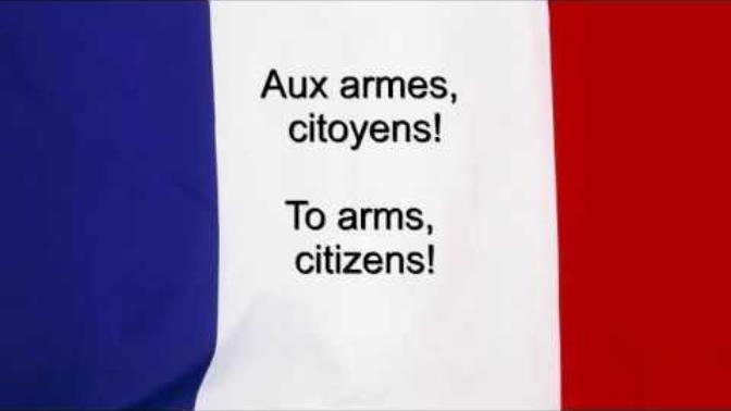 Do you find the lyrics of the French national anthem violent?