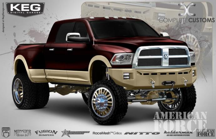 Why do guys drive lifted 1 ton trucks around?
