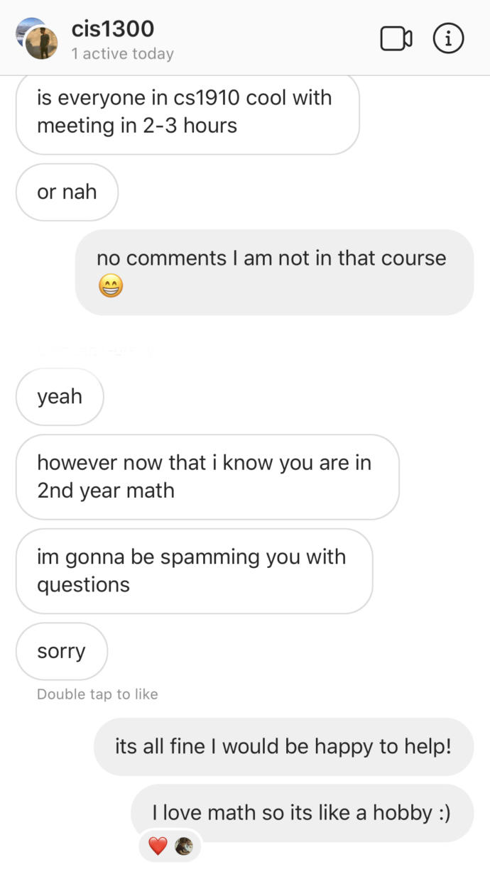 Do u think he likes me?