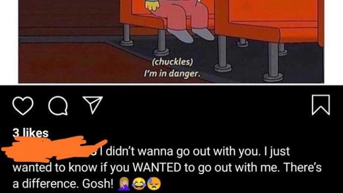 I can relate to this so much, some people really need to know the difference between casual flirting and "serious" chat?