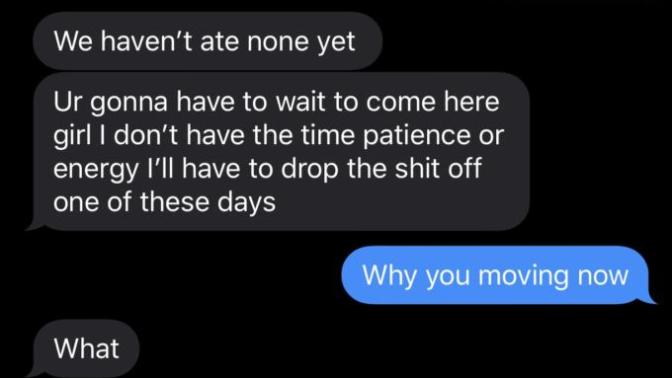Am I losing her?