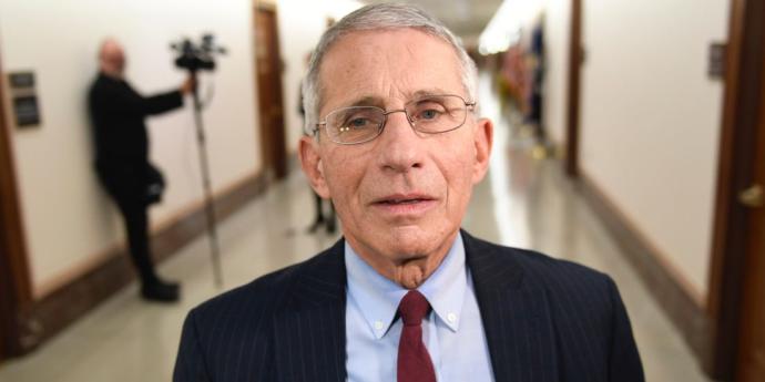Do you put your faith and trust in Dr. Fauci regarding the dangers and the situation with the COVID-19 pandemic?