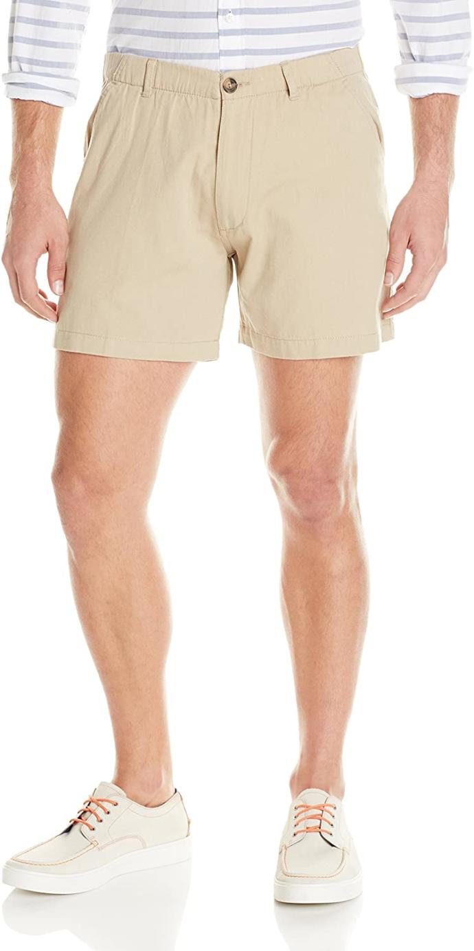 Would you rather guys wear shorts VERY above the knee, or VERY below