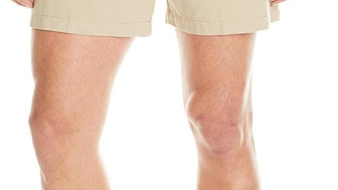 Would you rather guys wear shorts VERY above the knee, or VERY below the knee?