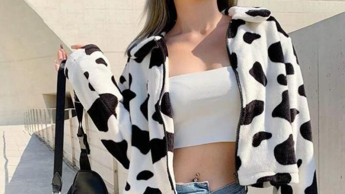 WWhat do you think of this cow pattern jacket?