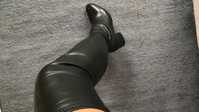 Thigh high boots?