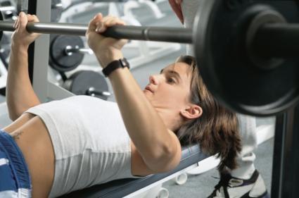 Girls, how much weight can you bench press?