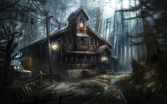 Did you ever notice that a lot of haunted places where people hear voices tend to have a lot of crows and ravens sitting around?