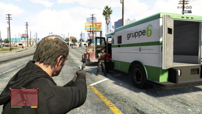 Were you ever successful at robbing the armored trucks on GTA?