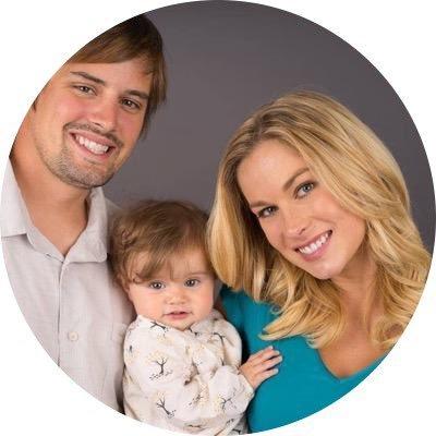 Nikki and John and little Iris