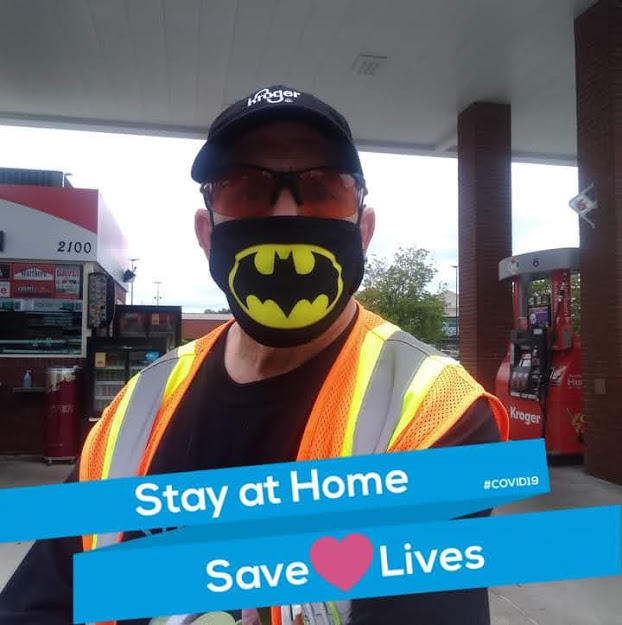 I play with gas at Kroger's fuel station.💞 In Lawrenceville Georgia. 💞