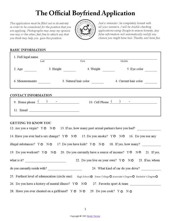 Girls, Are you looking for long term boyfriends, fiances, husbands or someone closest to them?