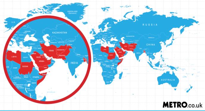 Countries drinking is illegal