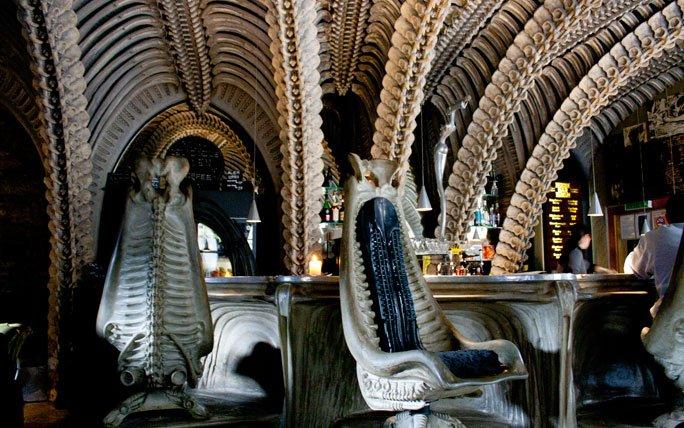 There are in fact 2 "Giger bars" in Switzerland